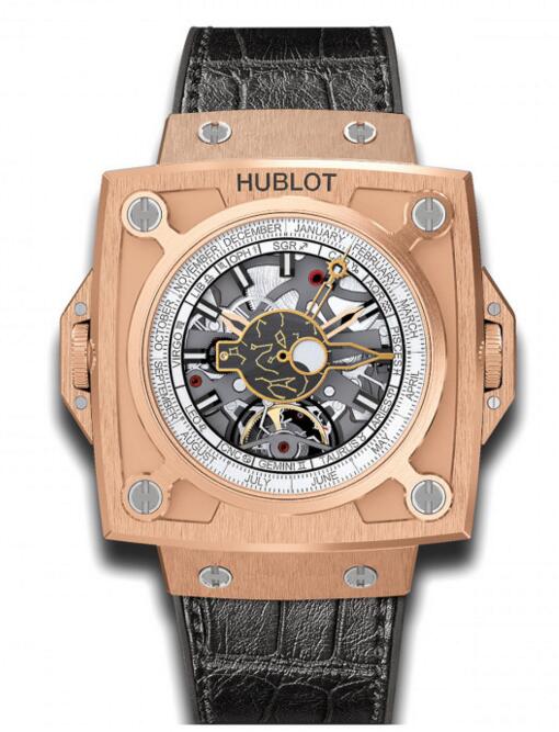 Hublot Replica 908.OX.1010.GR MP-08 Antikythera Sunmoon King Gold watch